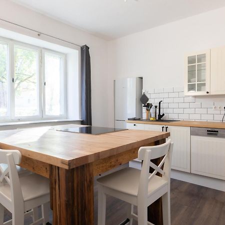 Urige Wohnung Mit Zwei Betten Und Genialer Kueche Mugeln Exterior foto